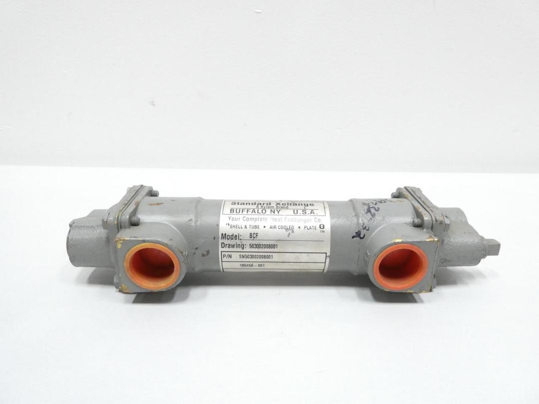 STANDARD XCHANGE BCF SN503002008001 SHELL AND TUBE HEAT EXCHANGER 3/4IN 1IN NPT 