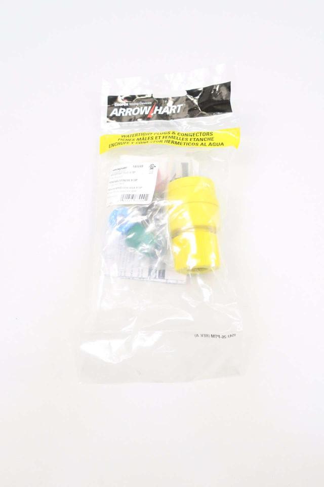 ARROW-HART 14W49 WATERTITE PLUG 250V-AC 15A AMP 3W 2P D573992