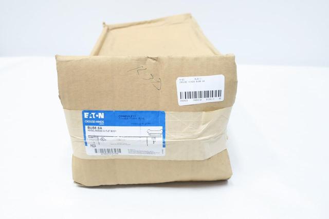 CROUSE HINDS BUB8 SA CONDULET MOGUL SERIES ALUMINUM CONDUIT OUTLET BODY 3IN