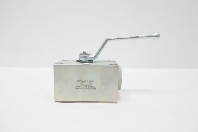 STAUFF MBBV-2-16-0001-M STEEL 2-WAY BALL VALVE