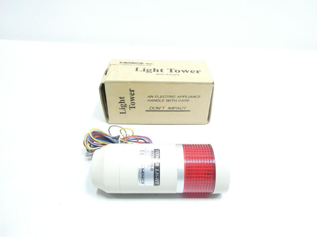 MENICS PREF-110-R RED TOWER LIGHT 110V-AC