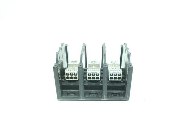 COOPER BUSSMANN 16321-3 BUSS 175A AMPS 600V-AC POWER DISTRIBUTION TERMINAL BLOCK