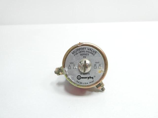 MURPHY SV-12-4 DIESEL SHUTOFF VALVE