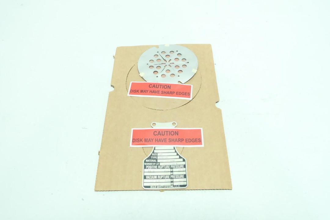 BS&B AVB-ST STAINLESS 10.8PSI 2IN RUPTURE DISC