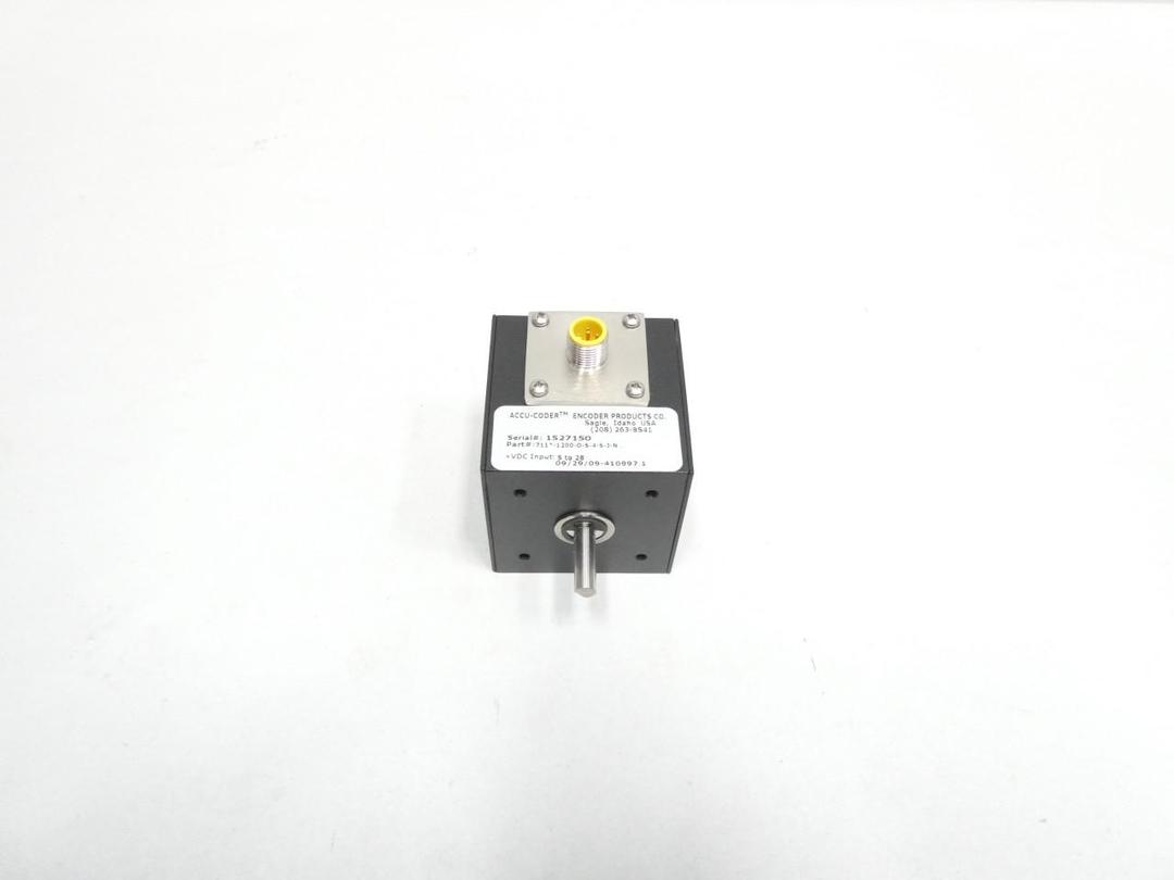 ENCODER PRODUCTS 711*-1200-O-S-4-S-J-N ACCU-CODER 1/4IN 5-28V-DC ROTARY ENCODER