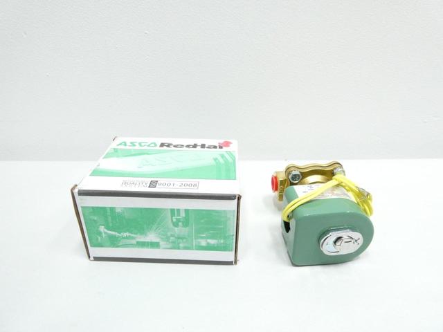 ASCO HCX8210C03306229 RED-HAT SOLENOID VALVE 125V-DC 3/8IN NPT