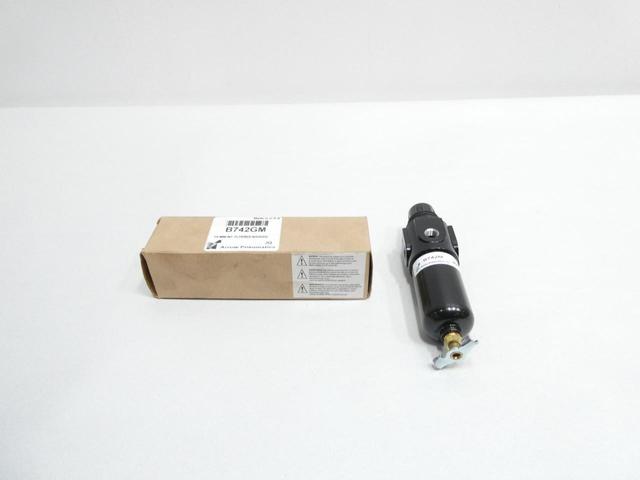 ARROW PNEUMATICS B742GM PNEUMATIC FILTER-REGULATOR 1/4IN NPT 250PSI