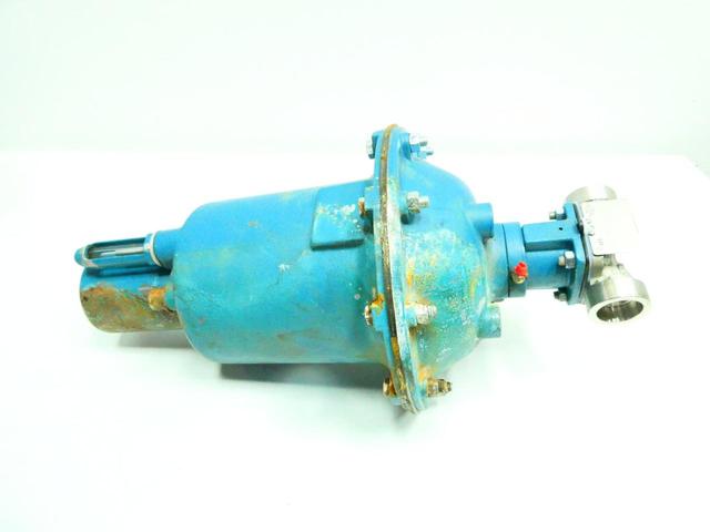 ITT 1-2474-TM-34-3226-P1 DIA-FLO PNEUMATIC STAINLESS DIAPHRAGM VALVE 1IN SW
