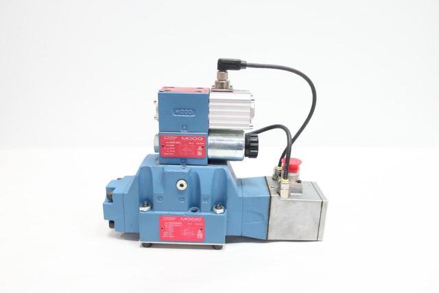 MOOG D682Z4809G HYDRAULIC PROPORTIONAL SERVO VALVE 350BAR 24V-DC