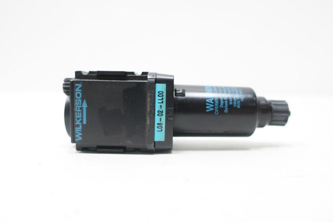 WILKERSON L08-02-LL00 PNEUMATIC FILTER 250PSI 1/4IN NPT