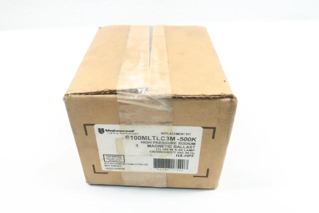 UNIVERSAL LIGHTING S100MLTLC3M-500K HPS BALLAST 100W 120/208/240/277V-AC