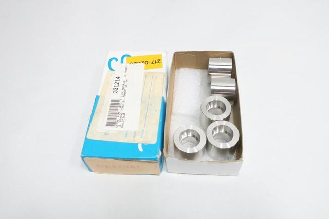 BOX OF 5 SWAGELOK SS-8-PSW-6 STAINLESS PIPE UNION 1/2IN