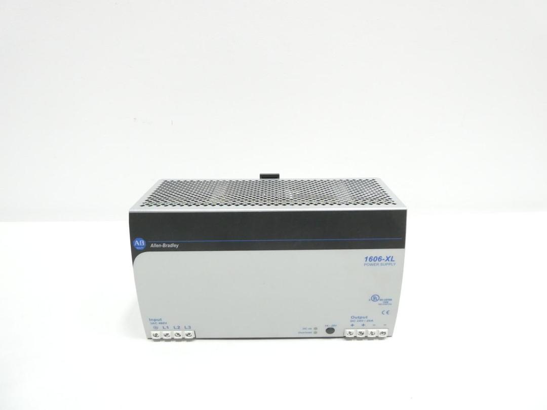 ALLEN BRADLEY 1606-XL480E-3 POWER SUPPLY SER A 480V-AC 20A AMP 24-28V-DC 480W