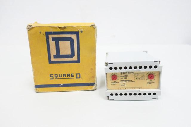 SQUARE D 8501 UBS UNDER VOLTAGE CONTROL RELAY 110V-AC