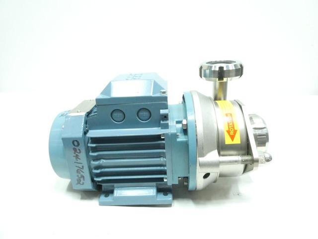 ALFA LAVAL GM-1A STAINLESS CENTRIFUGAL PUMP 0.45KW 1-1/4IN X 1IN 440-480V-AC