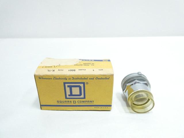 SQUARE D 9001 K-1L ILLUMINATED PUSHBUTTON