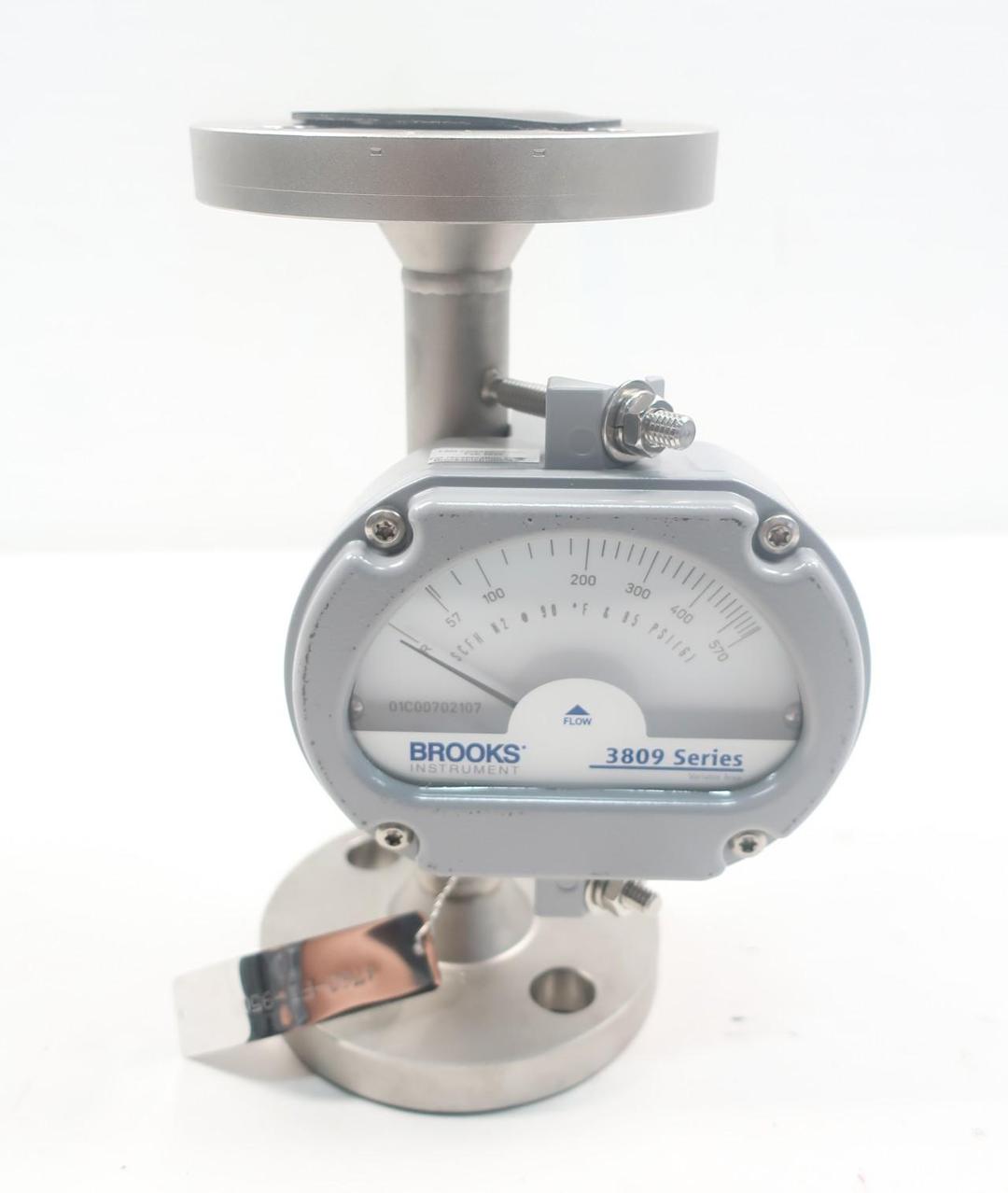 BROOKS 3809GCC07DGBC1A00DD0 VARIABLE AREA FLOW METER 57-570SCFH 1IN