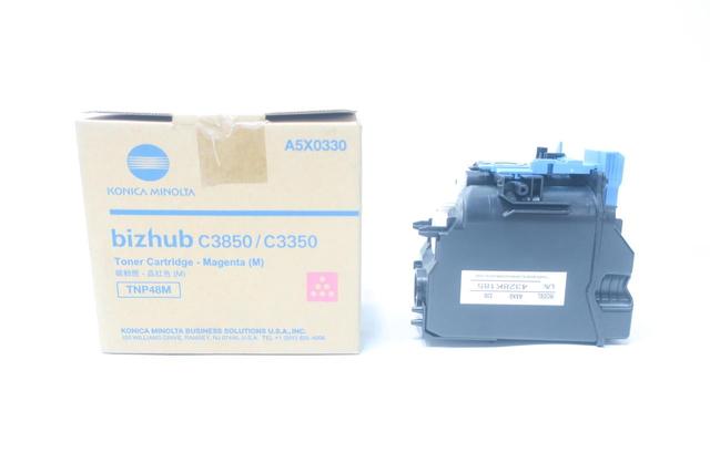 KONICA MINOLTA TNP48M C3850/C3350 MAGENTA TONER CARTRIDGE
