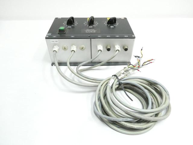 REO ATS 300 TRIPLE OUTPUT PHASE ANGLE CONTROLLER 110/230V-AC 20-210V-AC