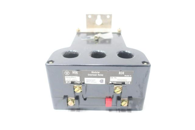 WESTINGHOUSE MORA4MAE 8950A94G03 MODULAR OVERLOAD RELAY 600V-AC 137A AMP