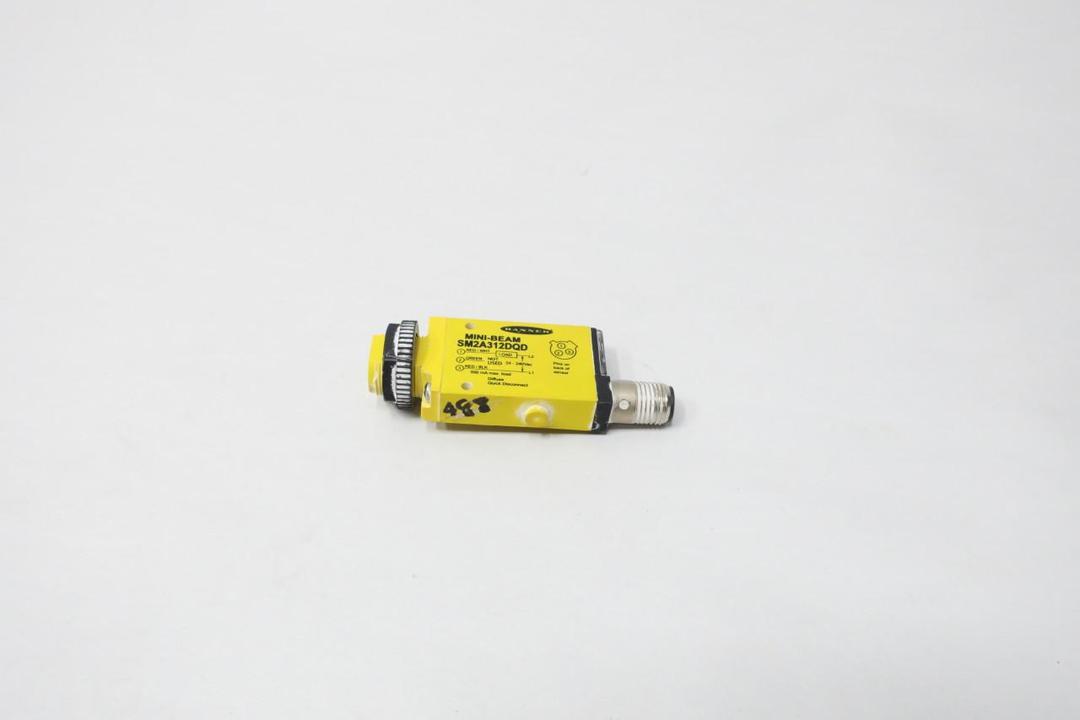 BANNER SM2A312DQD MINI-BEAM PHOTOELECTRIC SENSOR 24-240V-AC