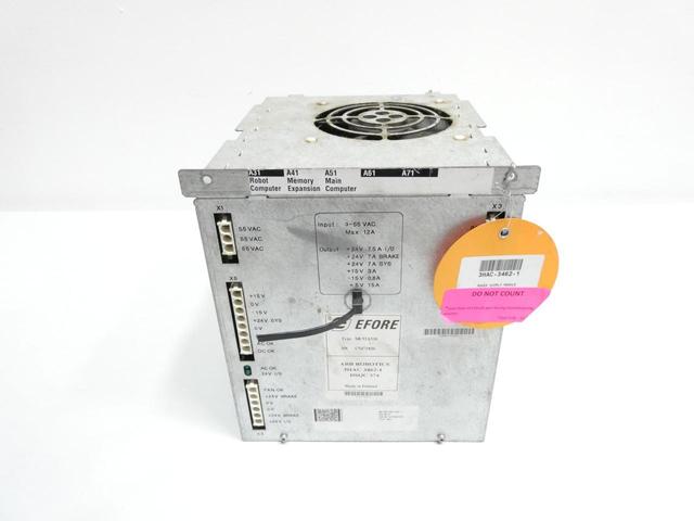 ABB 3HAC-3462-1 DSQC374 SR92A530 POWER SUPPLY 3-55V-AC 15A AMP 24V-DC