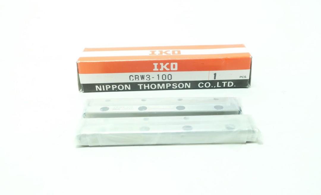 SET OF 2 IKO CRW3-100 100MM X 18MM LINEAR GUIDE