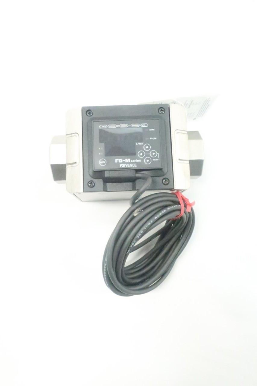 KEYENCE FD-M100AY CAPACITANCE ELECTROMAGNETIC FLOW SENSOR