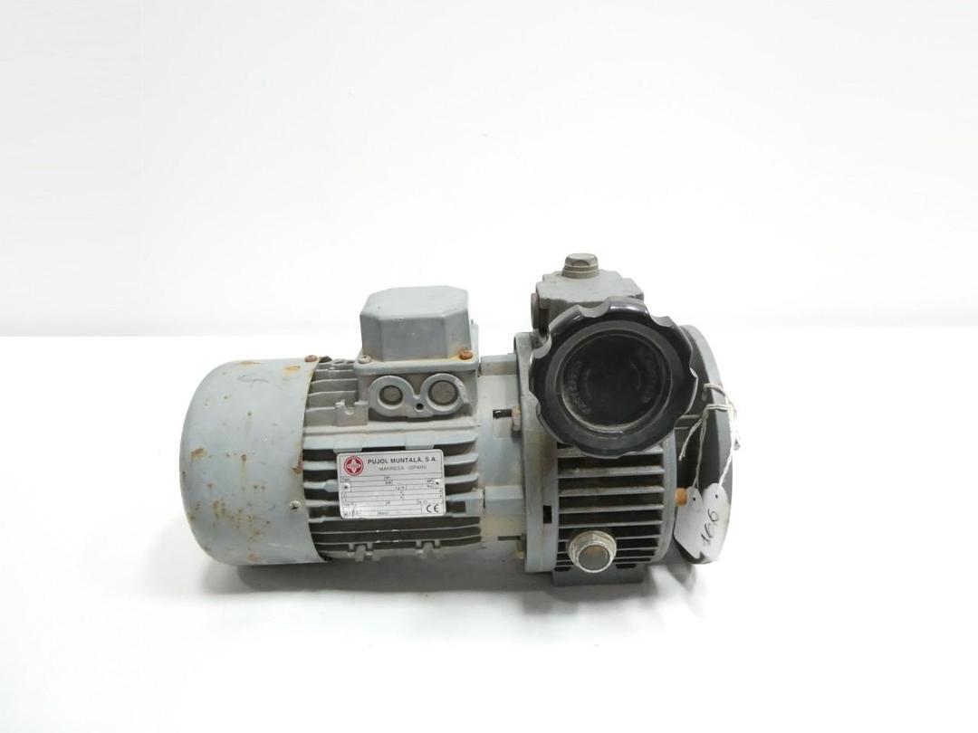 PUJOL 71S-4 AC MOTOR 3PH 0.3KW 1680RPM 250-280/440-480V-AC