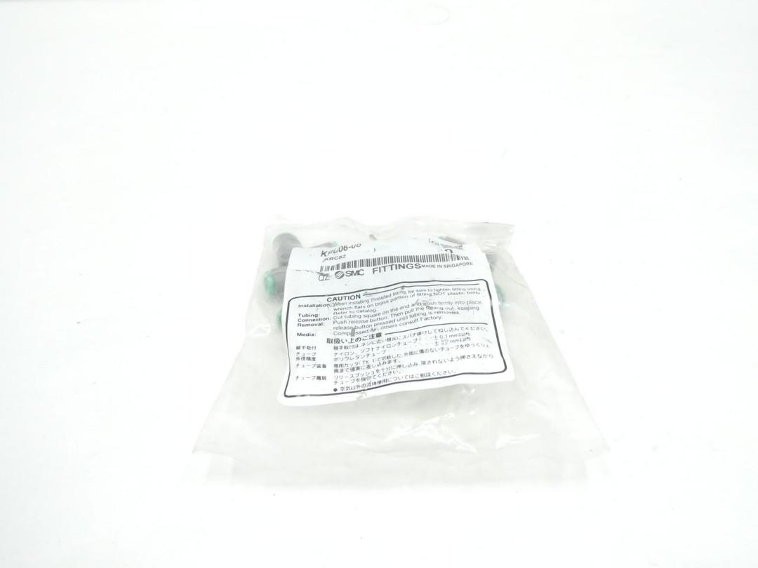PACK OF 10 SMC KRL06-00 UNION ELBOW 6MM