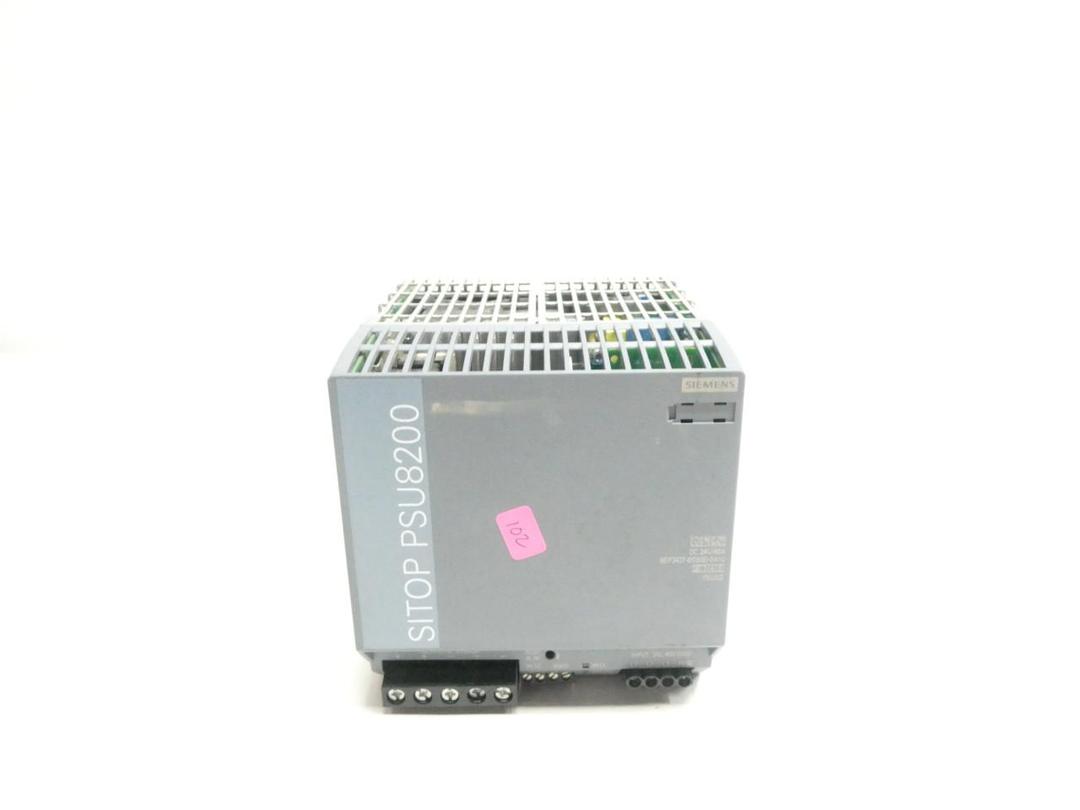 SIEMENS 6EP3437-8SB00-0AY0 SITOP PSU8200 POWER SUPPLY 400-500V-AC 40A AMP 24V-DC
