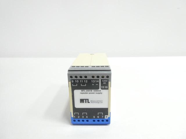 MEASUREMENT TECHNOLOGY MTL2441B 4/20MA REPEATER POWER SUPPLY 120V-AC