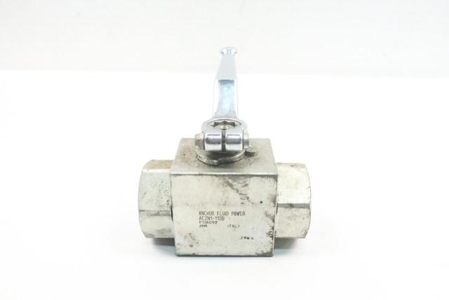 ANCHOR FLUID POWER AE2N1-11DB MANUAL BALL VALVE 1IN NPT