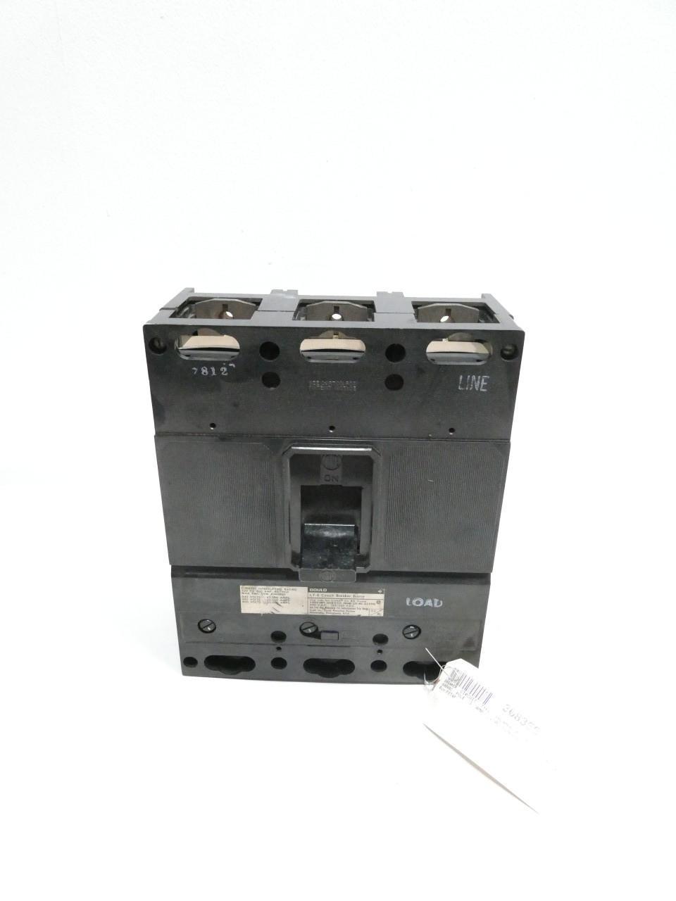 GOULD JL3-F400 MOLDED CASE CIRCUIT BREAKER 3P 400A 240/480/600V-AC W/ 225A TRIP