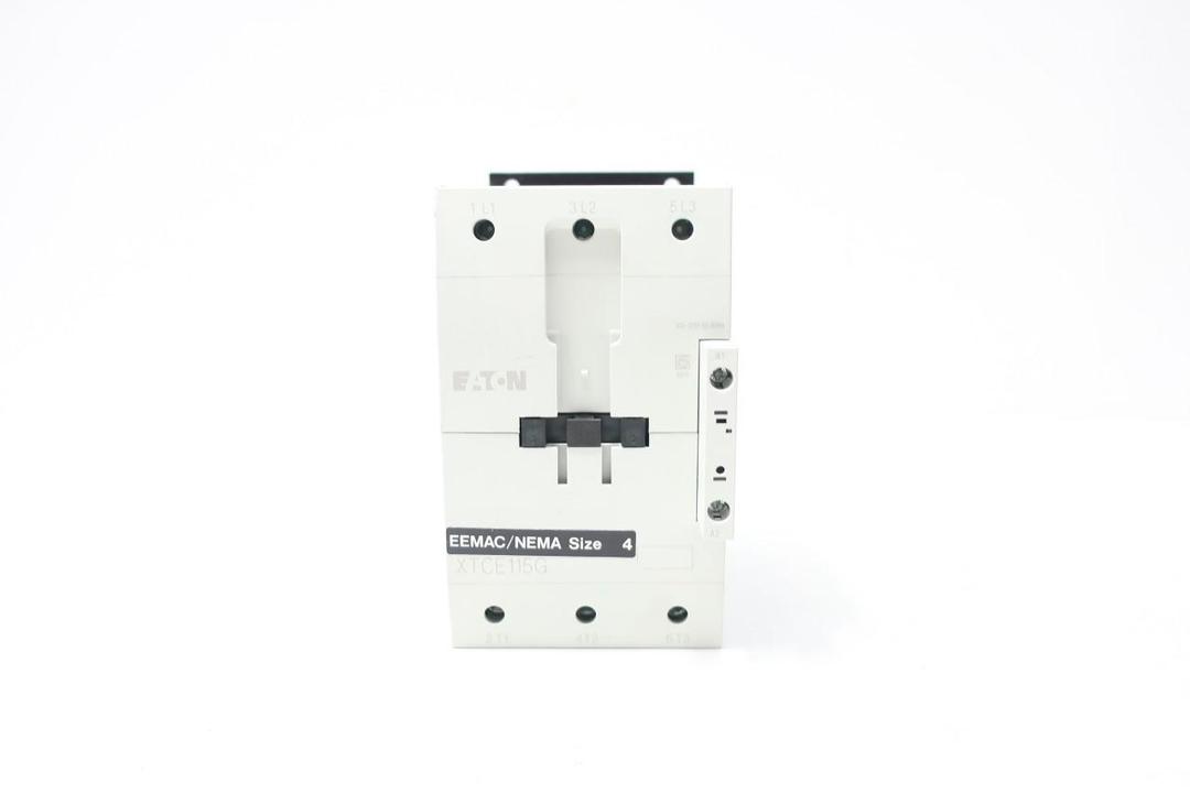 MOELLER DILM4N(RAC120) XTCE115G SIZE 4 AC CONTACTOR 100-120V-AC 135A AMP 100HP
