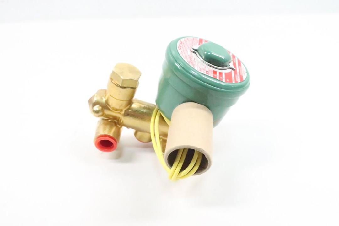 ASCO EF8300A082F RED-HAT SOLENOID VALVE 24V-DC 3/8IN NPT