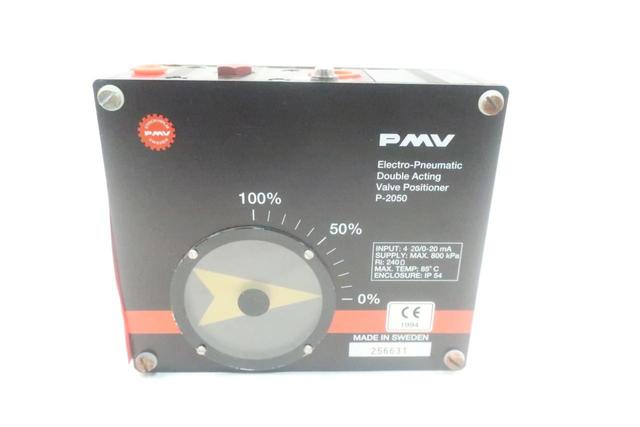 PMV P-2050 ELECTRO-PNEUMATIC DOUBLE ACTING VALVE POSITIONER 800KPA 4-20/0-20MA