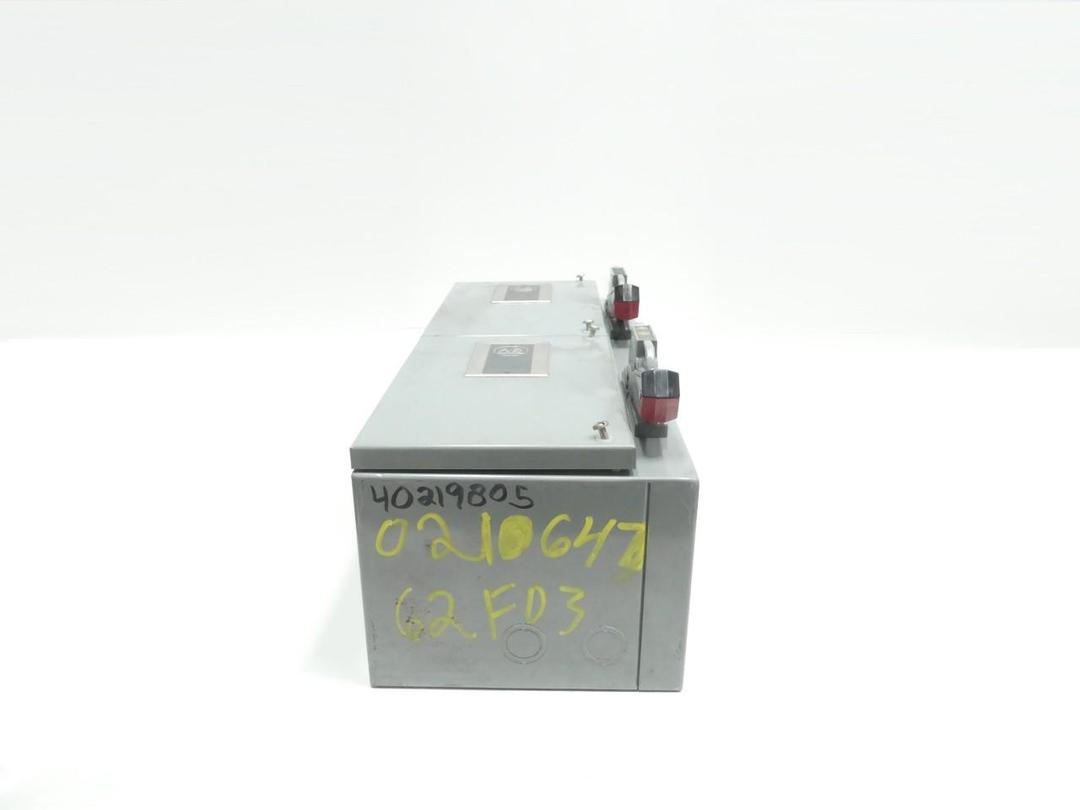 ALLEN BRADLEY 1498-RA18F245243 FUSIBLE DISCONNECT SWITCH 3P 30A AMP 600V-AC