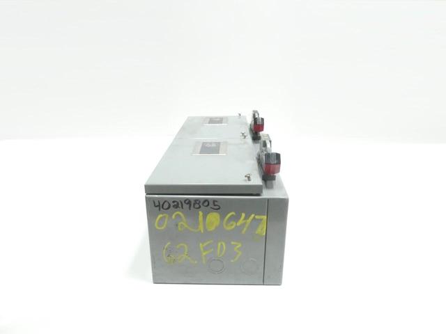ALLEN BRADLEY 1498-RA18F245243 FUSIBLE DISCONNECT SWITCH 3P 30A AMP 600V-AC