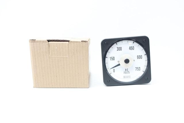 CROMPTON 007-05GA-PZSM-C7-VR VOLTMETER0 0-750 A-C VOLTS