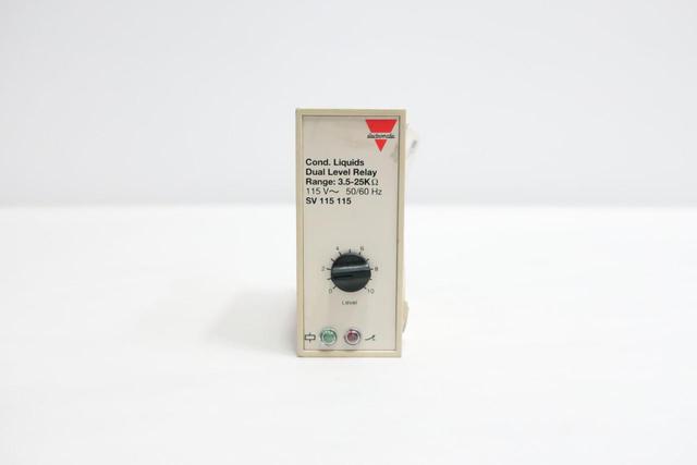 CARLO GAVAZZI SV 115 COND. LIQUIDS DUAL LEVEL RELAY 115V-AC