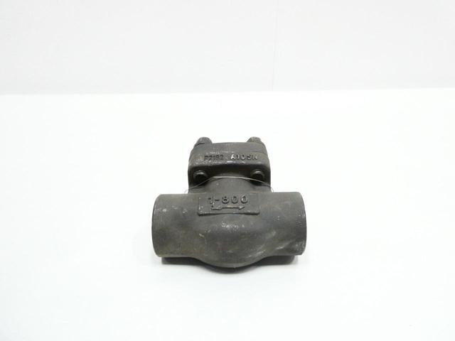 WARREN 854-S STEEL SOCKET WELD CHECK VALVE 800 1IN