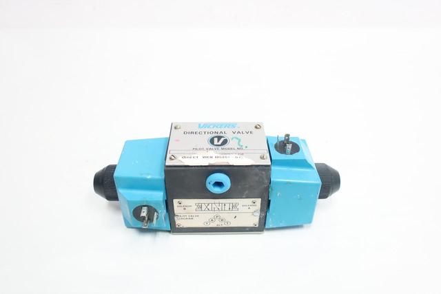 VICKERS DG4S4-013CUB-60 HYDRAULIC DIRECTIONAL CONTROL VALVE 120V-AC