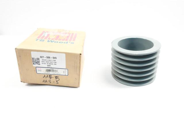 TB WOODS 606B 6 GROOVE V-BELT SHEAVE