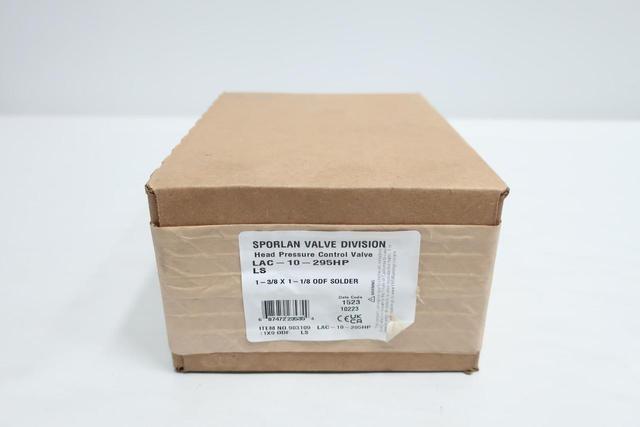SPORLAN LAC-10-295HP HEAD PRESSURE CONTROL VALVE