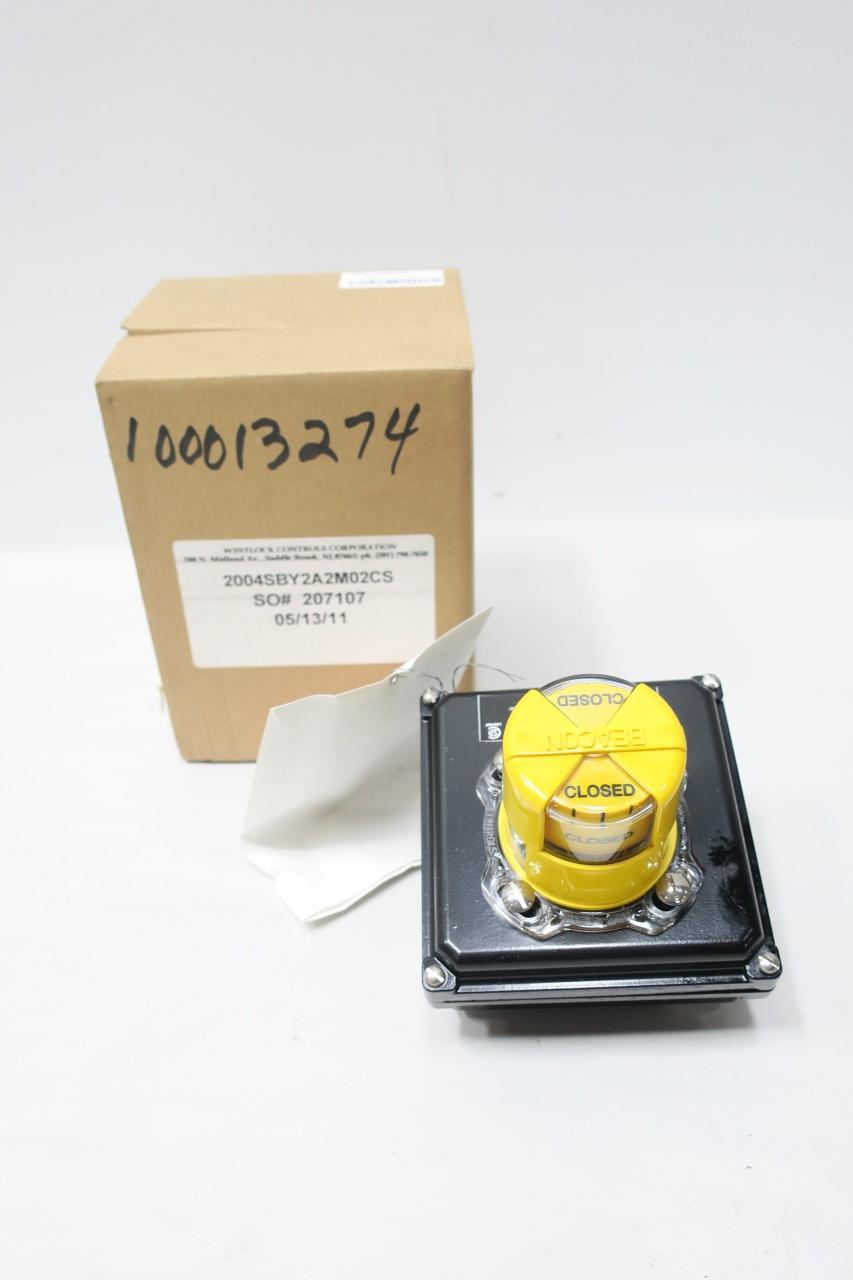 WESTLOCK 2004SBY2A2M02CS VALVE POSITION INDICATOR 125/250V-AC