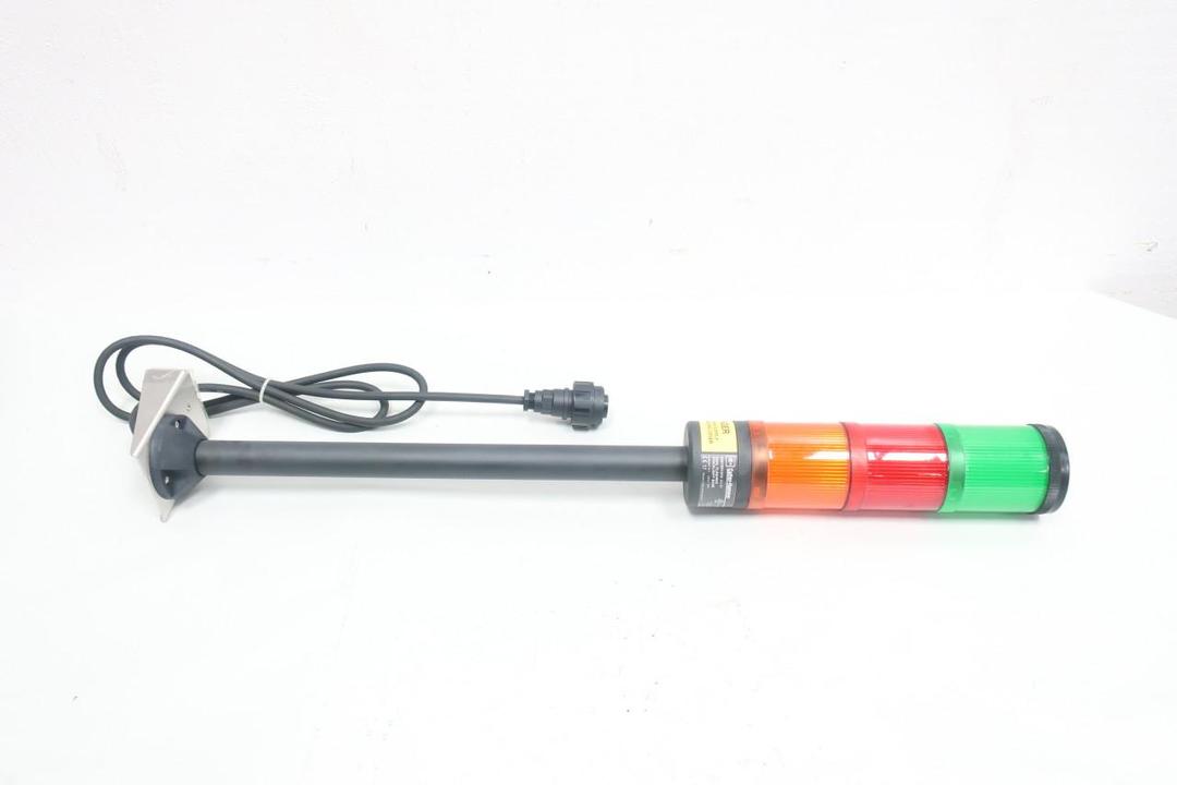 CUTLER HAMMER E26YED15V5 DUAL FLASHING STACK LIGHT ASSEMBLY