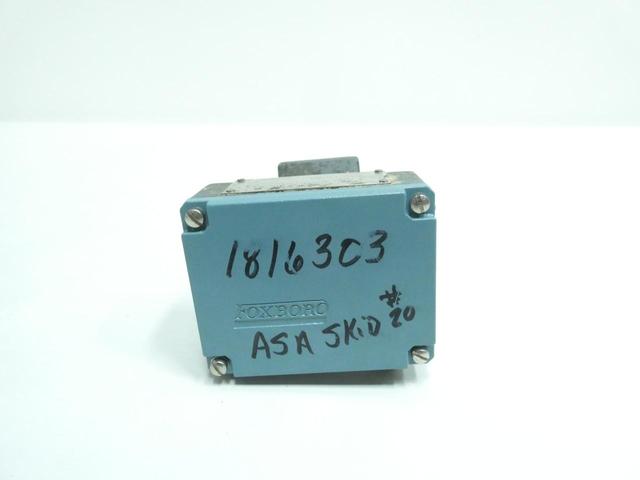 FOXBORO 800HA-WCR-PJGFGZ-A 8000A SERIES MAGNETIC FLOWTUBE 1/2IN