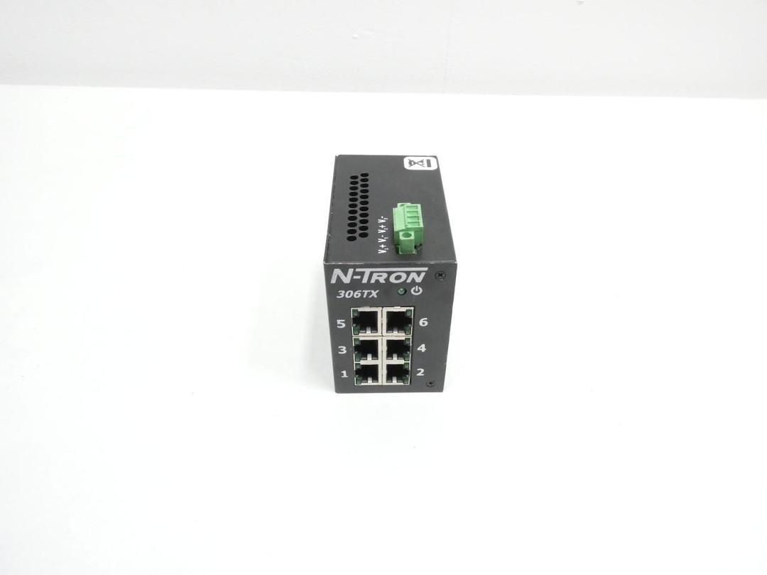 N-TRON 306TX ETHERNET SWITCH 10-30V-DC