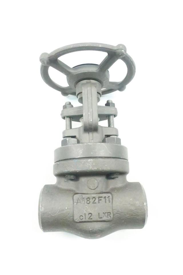 BONNEY FORGE 9HL-19F-LE MANUAL STEEL SOCKET WELD WEDGE GATE VALVE 1IN 1500